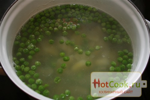 Сливочный суп с овощами